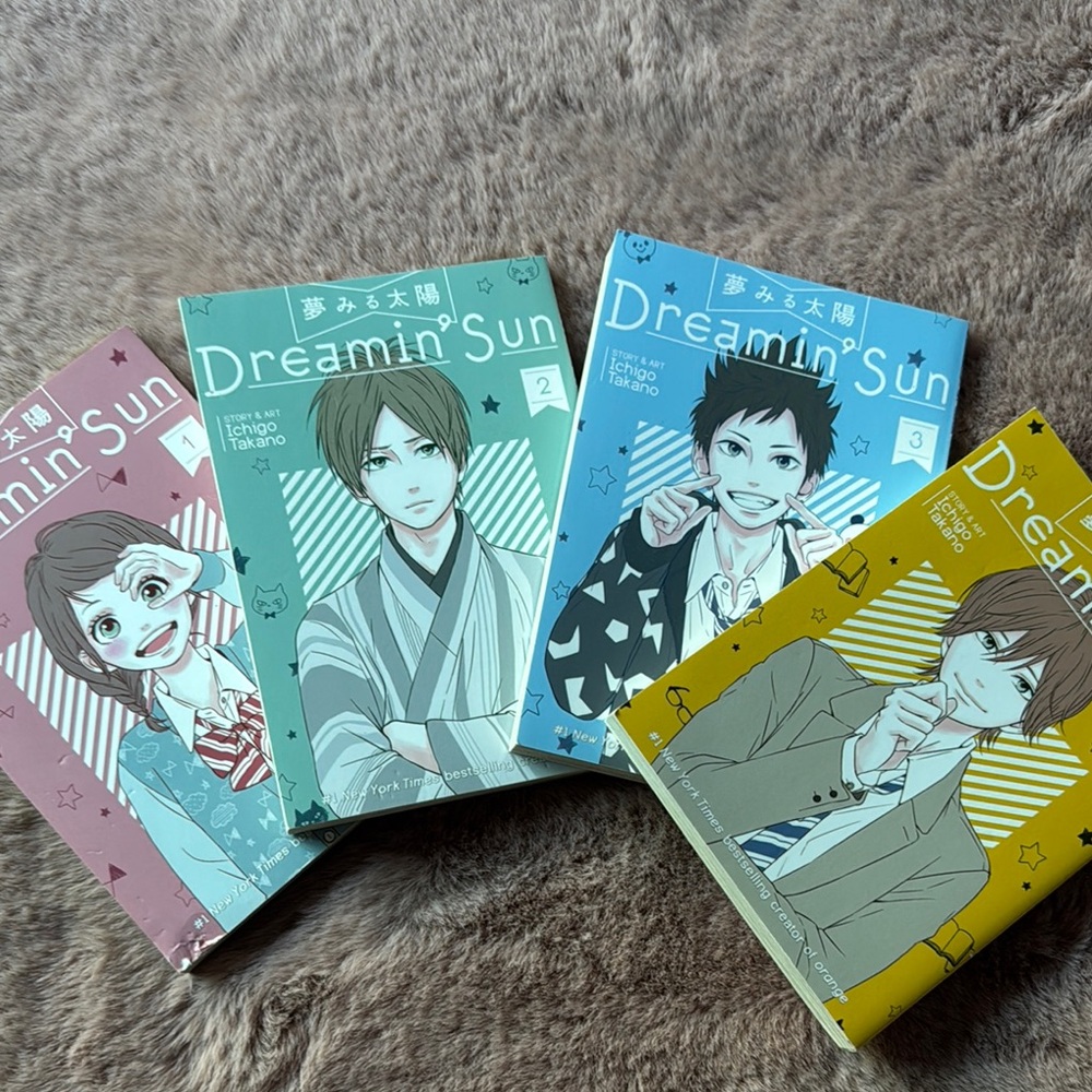 Dreamin' Sun Manga Volumes 1-4